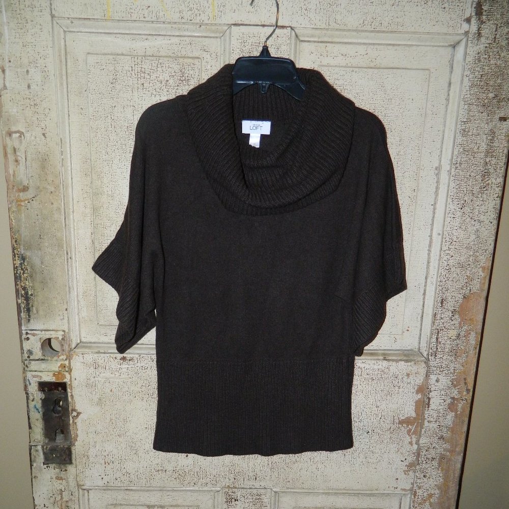 Ann Taylor Loft Cowl Neck Sweater Size M (JJ-21)
